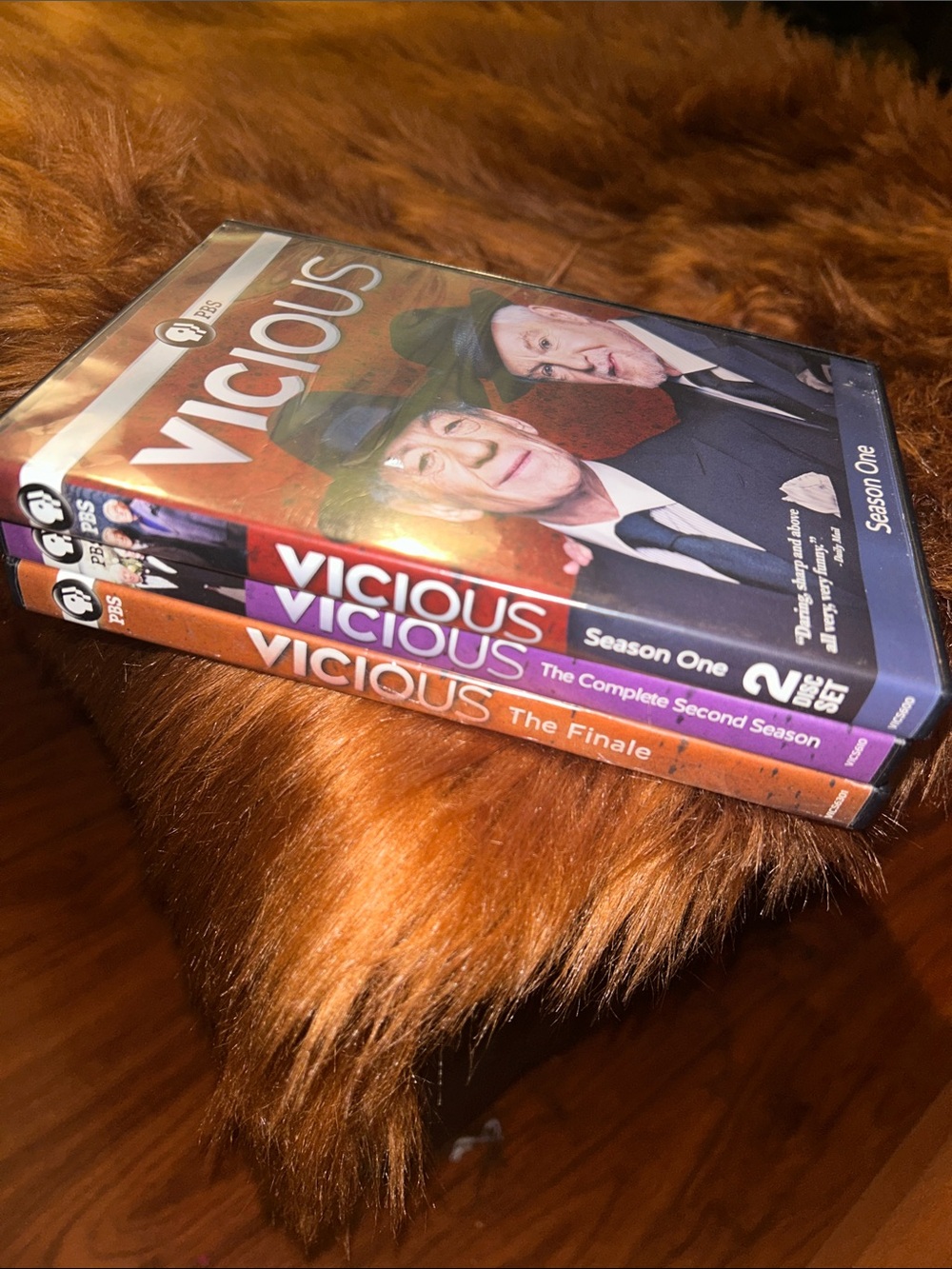 Vicious TV Series DVD Lot - Season 1, Season 2, The Finale PBS